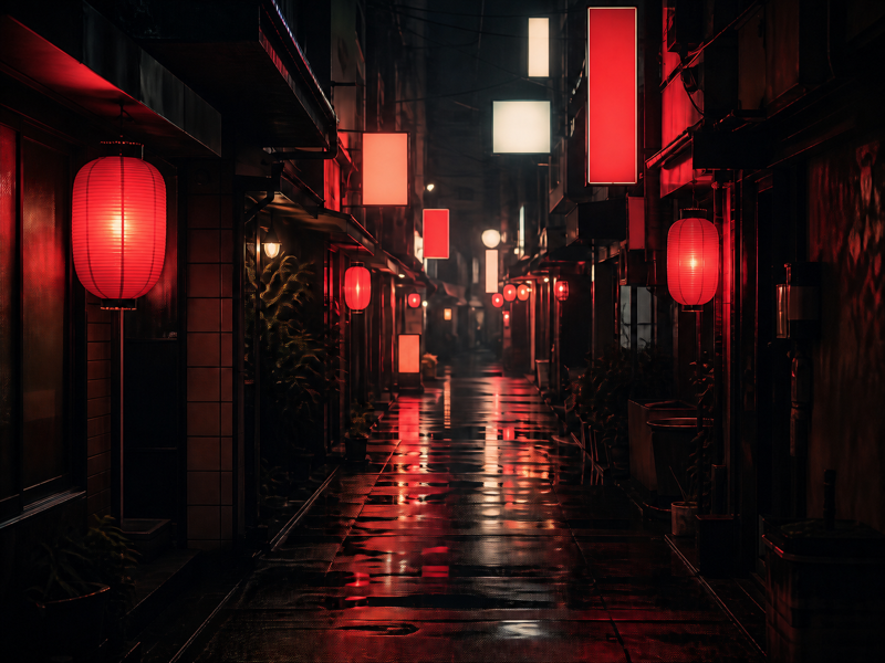 Lantern alley